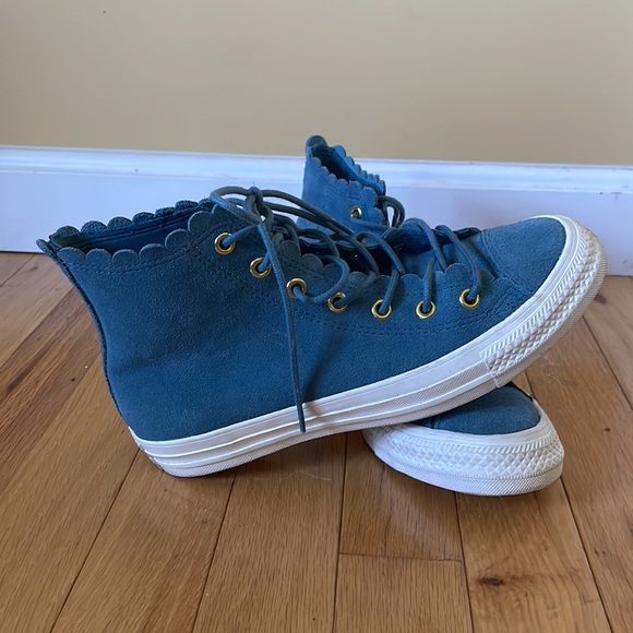 Women’s blue converse - Picture 3 of 6